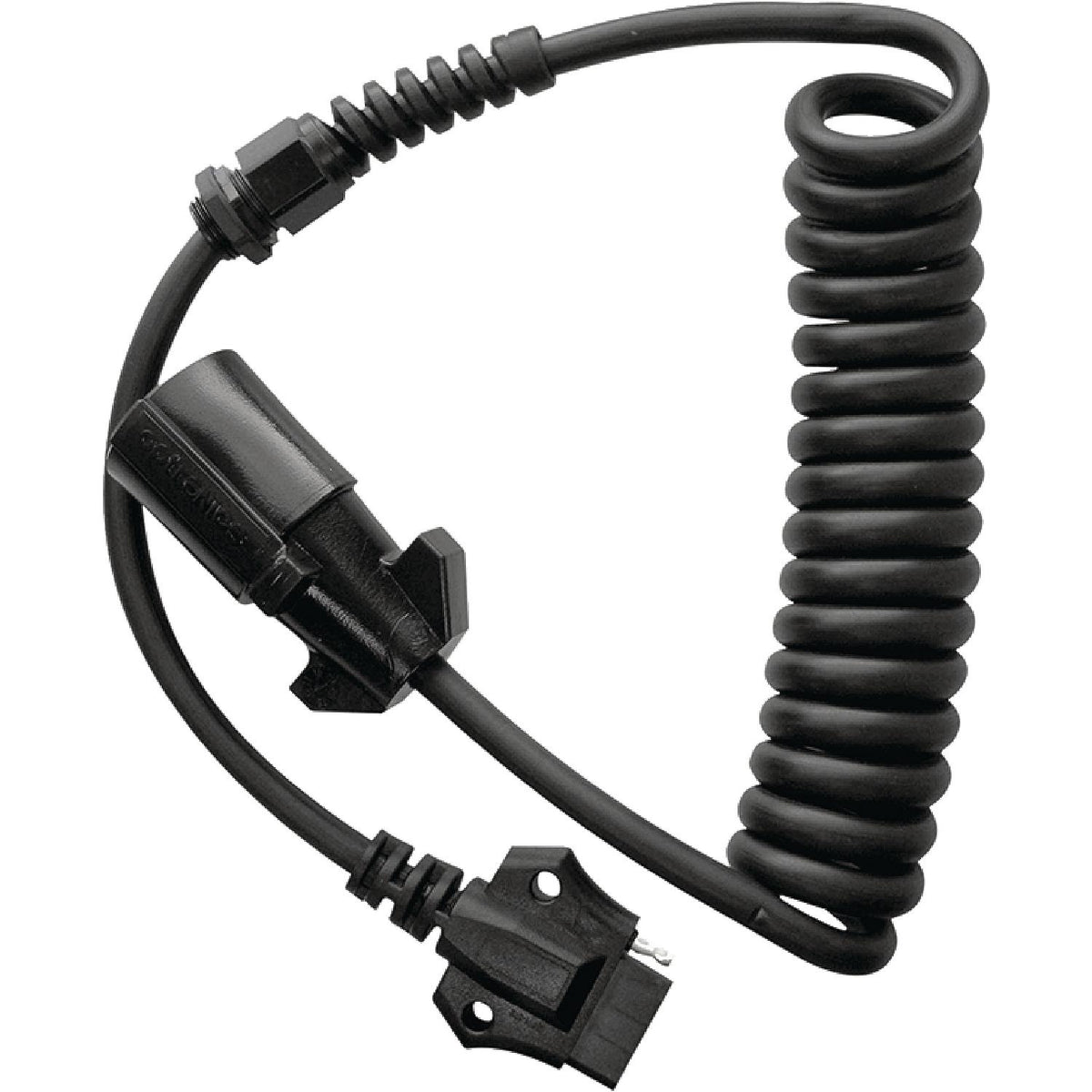 5-Flat To 7-Round Coil Cord Adaptor