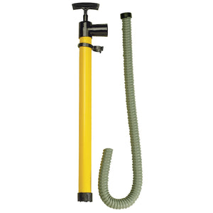 Emergency Hand-Operated, 24in, 8 GPM Bilge Pump, Yellow Finish