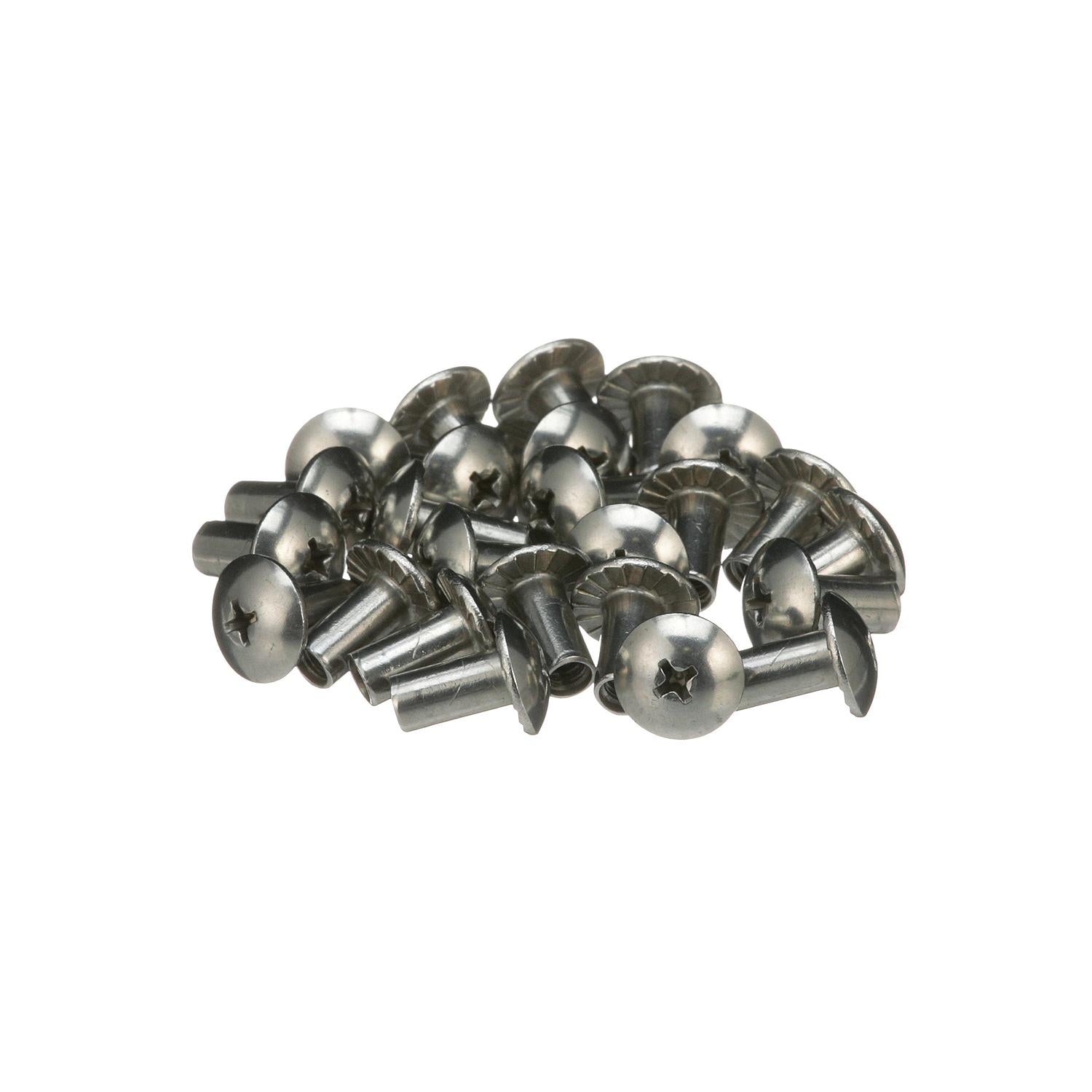 10-24 x 1/2in 18-8 Stainless Steel Phillips Barrel Nut w/ Truss Head, 25/PK
