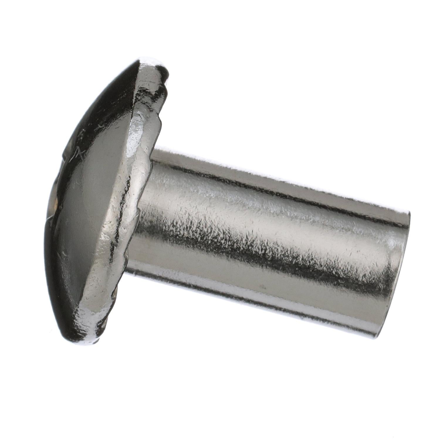 1/4-20 x 5/8in 18-8 Stainless Steel Phillips Barrel Nut w/ Truss Head, 25/PK