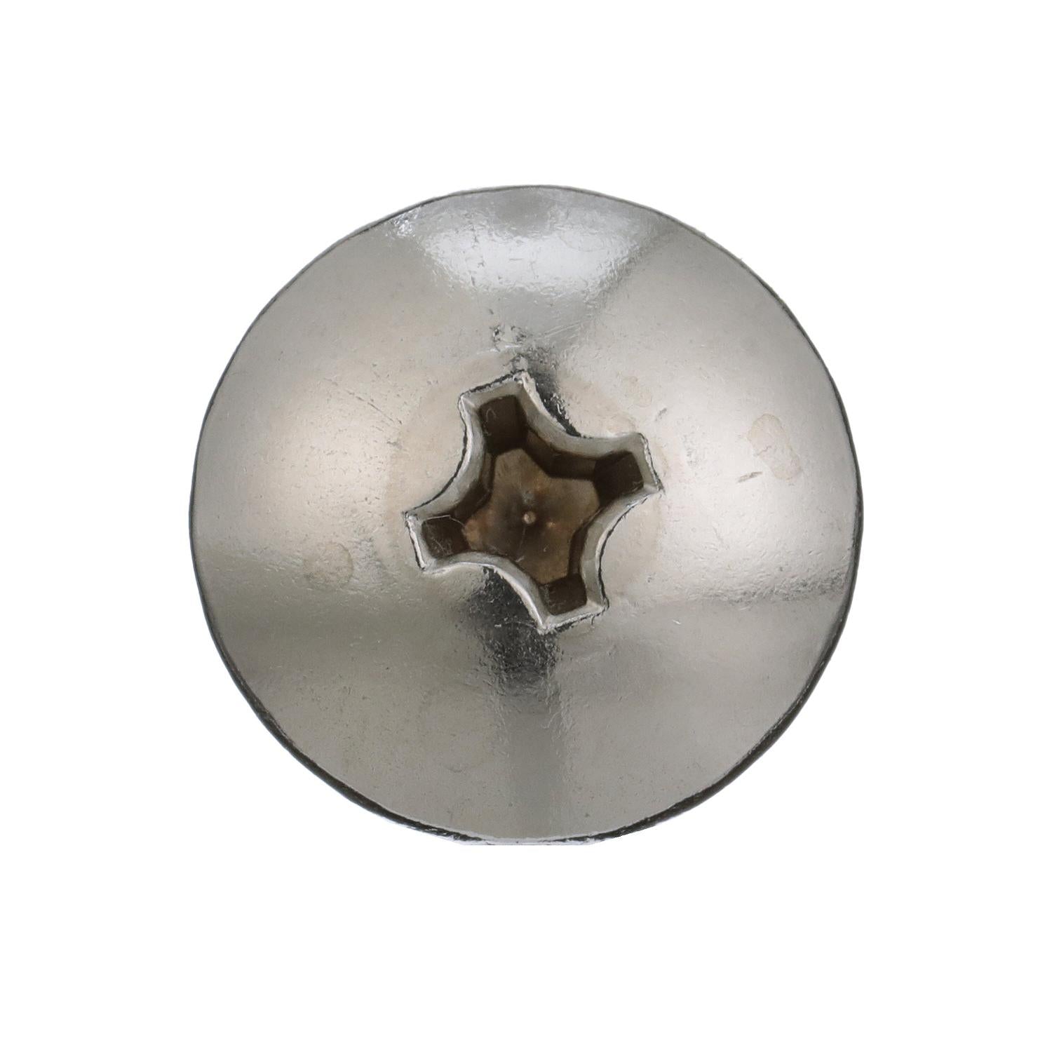 1/4-20 x 5/8in 18-8 Stainless Steel Phillips Barrel Nut w/ Truss Head, 25/PK