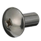 5/16-18 x 3/4in 18-8 Stainless Steel Phillips Barrel Nut w/ Truss Head, 10/PK