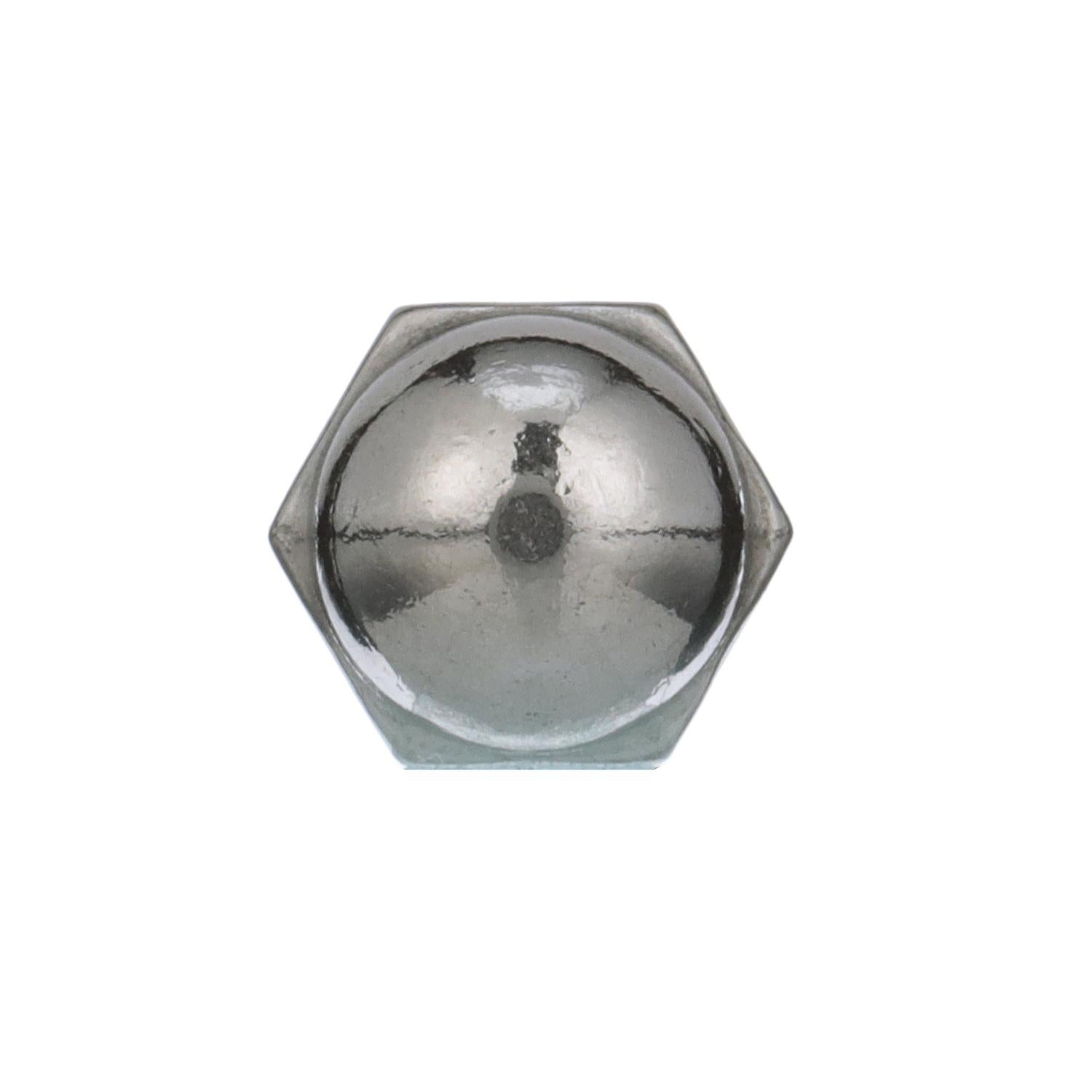 6-32 18-8 Stainless Steel Acorn Cap Nut, 100/PK