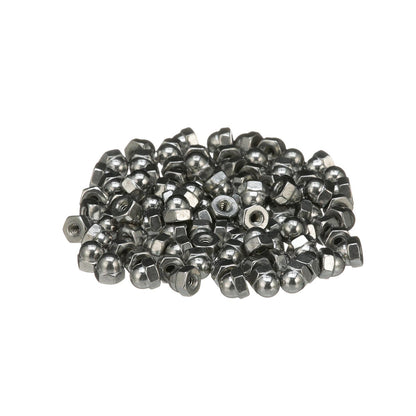 6-32 18-8 Stainless Steel Acorn Cap Nut, 100/PK