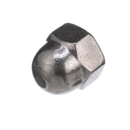 8-32 18-8 Stainless Steel Acorn Cap Nut, 100/PK