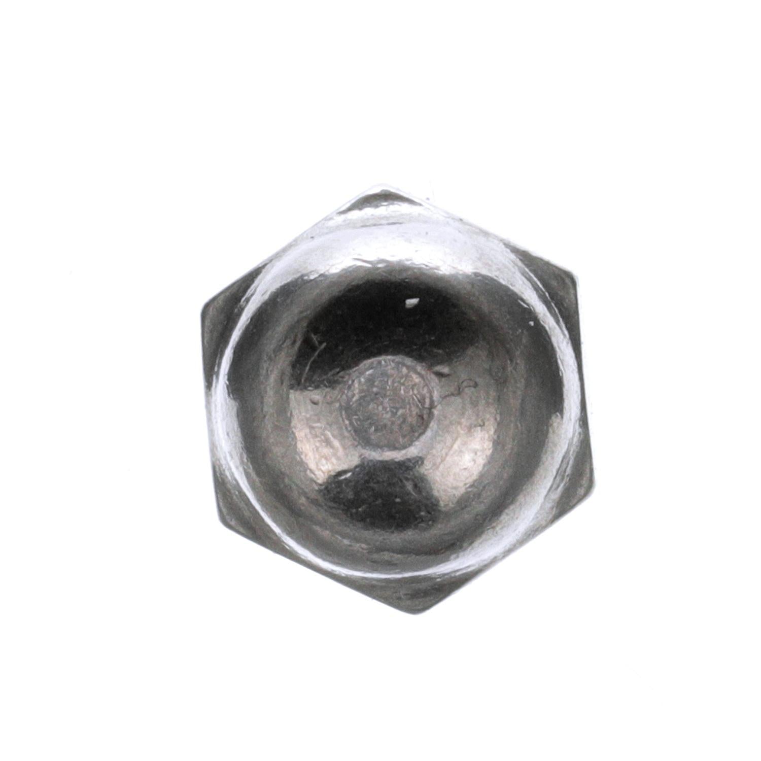 8-32 18-8 Stainless Steel Acorn Cap Nut, 100/PK