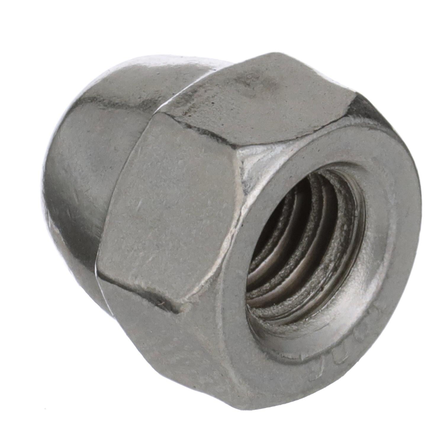 1/4-20 18-8 Stainless Steel Acorn Cap Nut, 100/PK