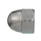 1/4-20 18-8 Stainless Steel Acorn Cap Nut, 100/PK