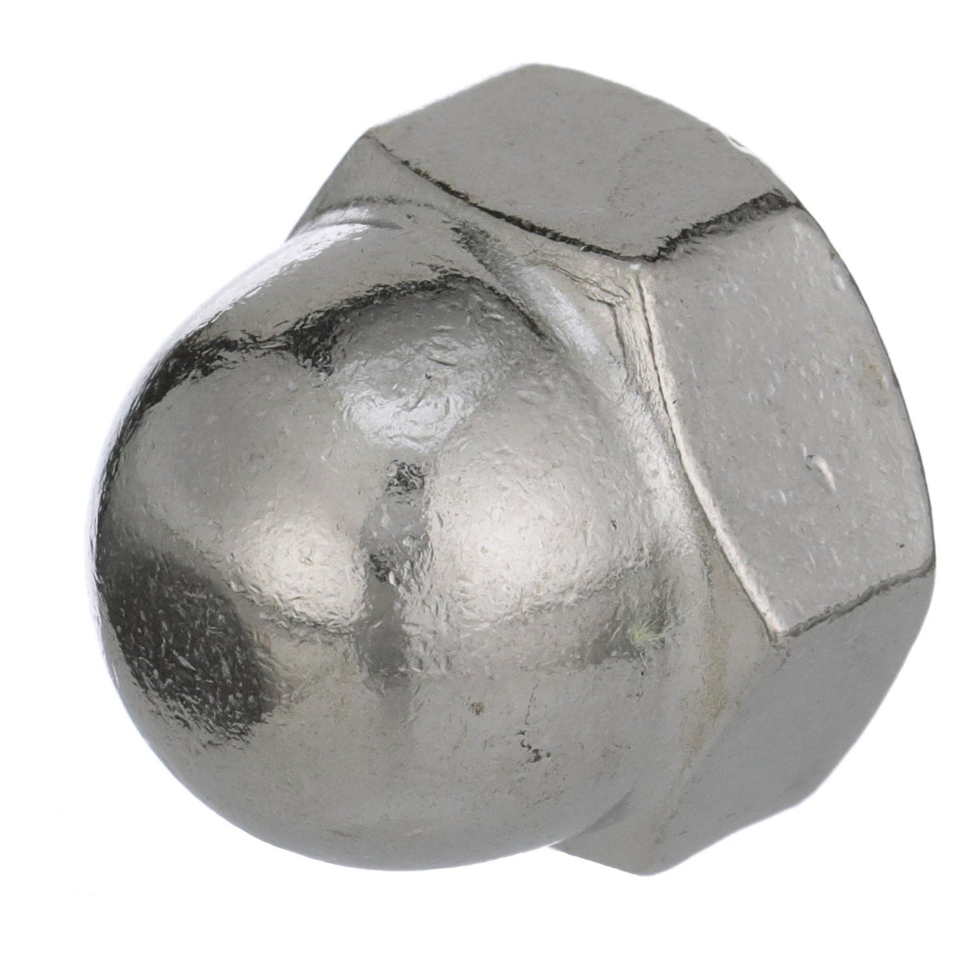 3/8-16 18-8 Stainless Steel Acorn Cap Nut, 50/PK