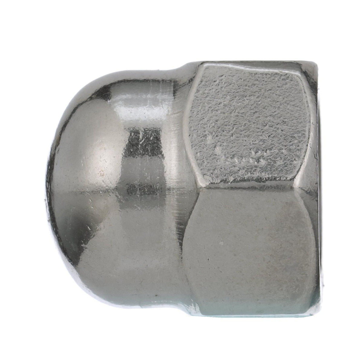 1/2-13 18-8 Stainless Steel Acorn Cap Nut, 10/PK