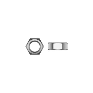 1/2-13 316 Stainless Steel Hex Nut, 50/PK