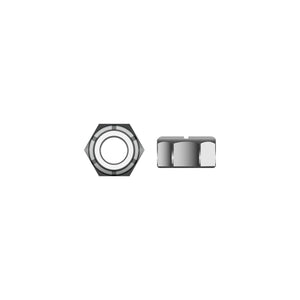 1/2-13 18-8 Stainless Steel Nylon Insert Locknut, 25/PK