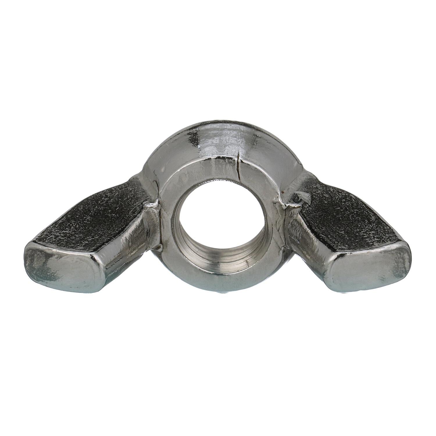 3/8-16 18-8 Stainless Steel Wing Nut, 50 per Bag, 50/PK