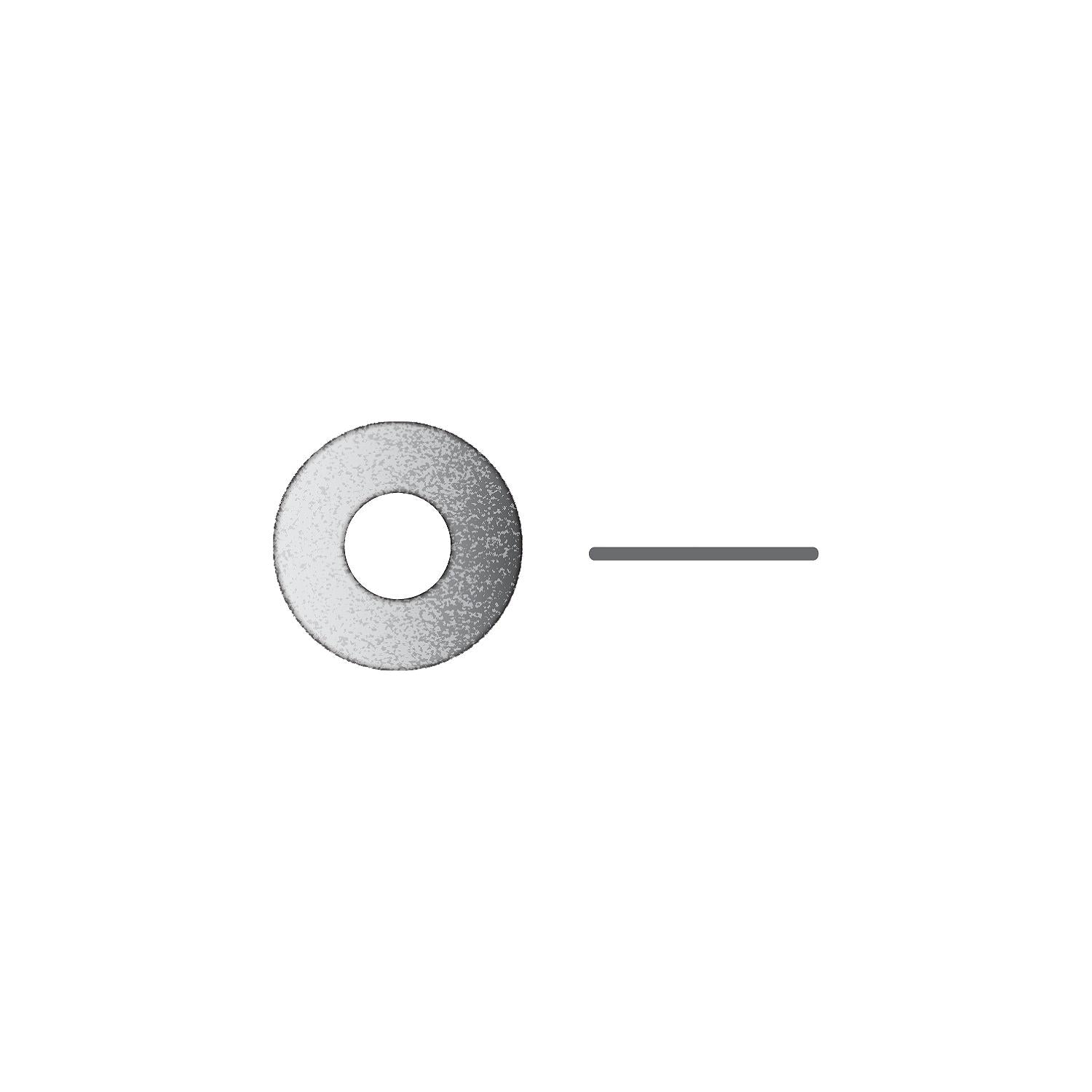 5/16in Galvanized Flat Washer, .062in Thick, OD 7/8in, 100/PK