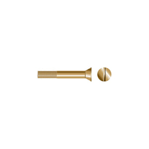 Silcone Bronze Slotted Flat Head Strut Bolt