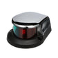 LED Bi-Color Bow Light, Chrome, 4in