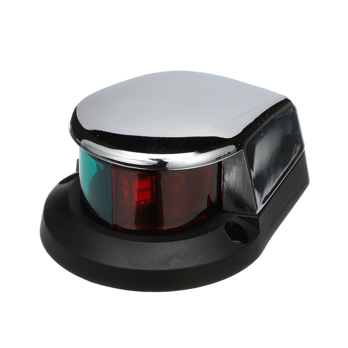 LED Bi-Color Bow Light, Chrome, 4in
