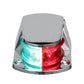 LED Bi-Color Bow Light, Chrome, 3in