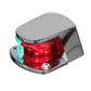 LED Bi-Color Bow Light, Chrome, 3in