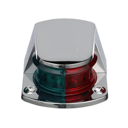 LED Bi-Color Bow Light, Chrome, 3in