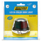 LED Bi-Color Bow Light, Chrome, 3-1/4in
