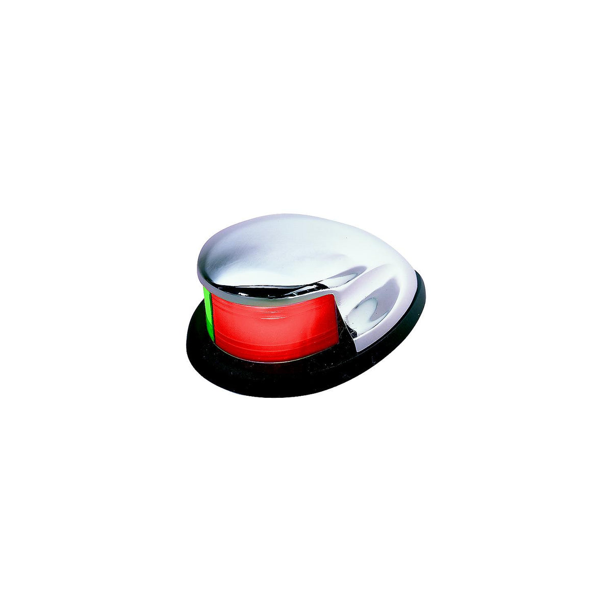 LED Bi-Color Bow Light, Chrome, 3-1/4in