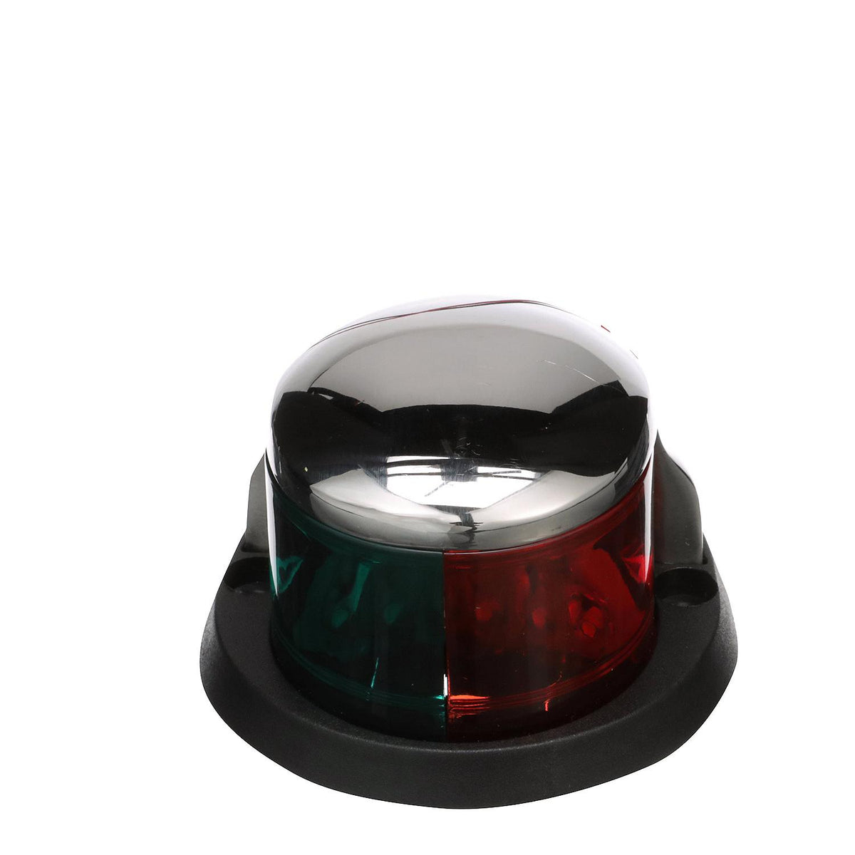 LED Bi-Color Bow Light, Chrome, 3-1/4in