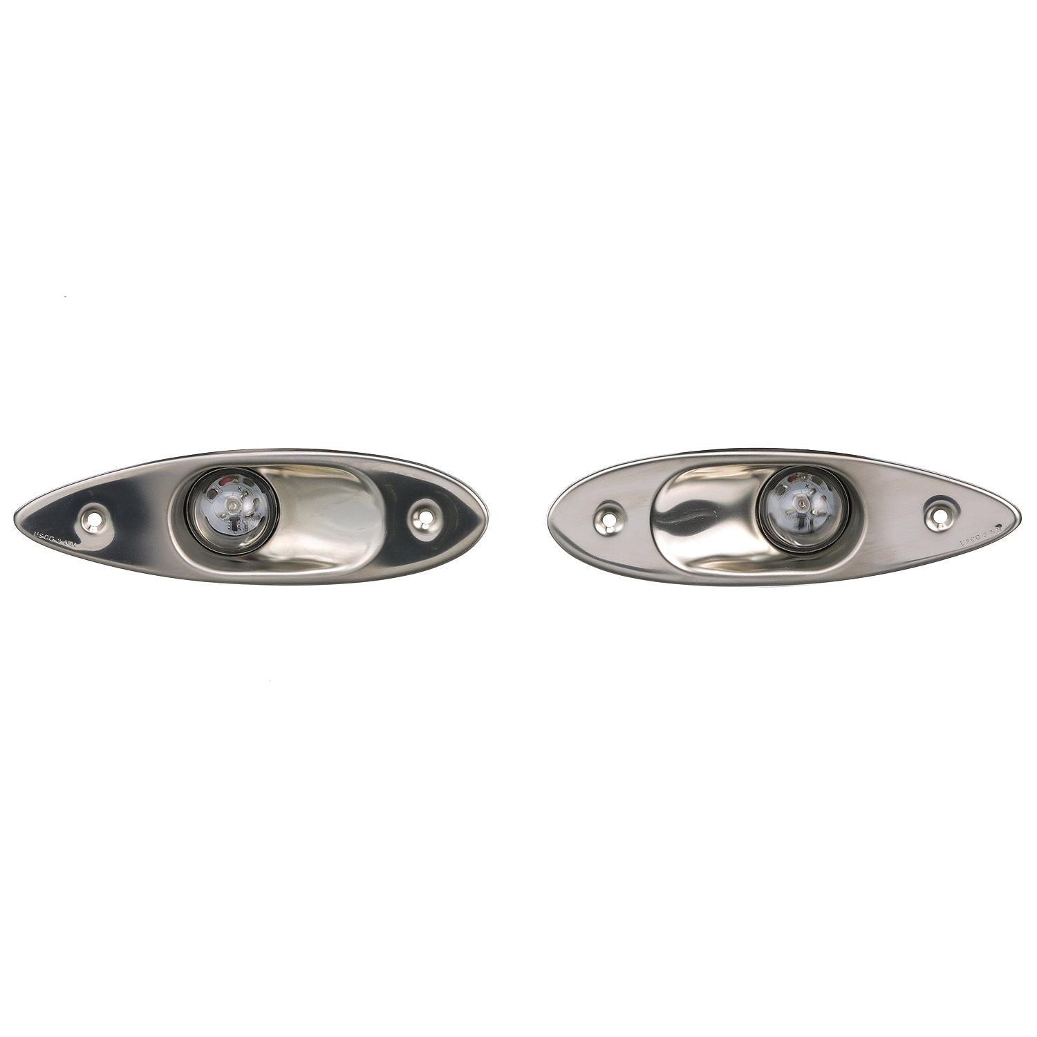 LED Flush Mount Stainless Side Lights