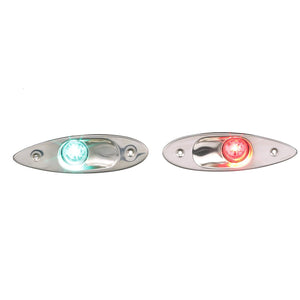 LED Flush Mount Stainless Side Lights