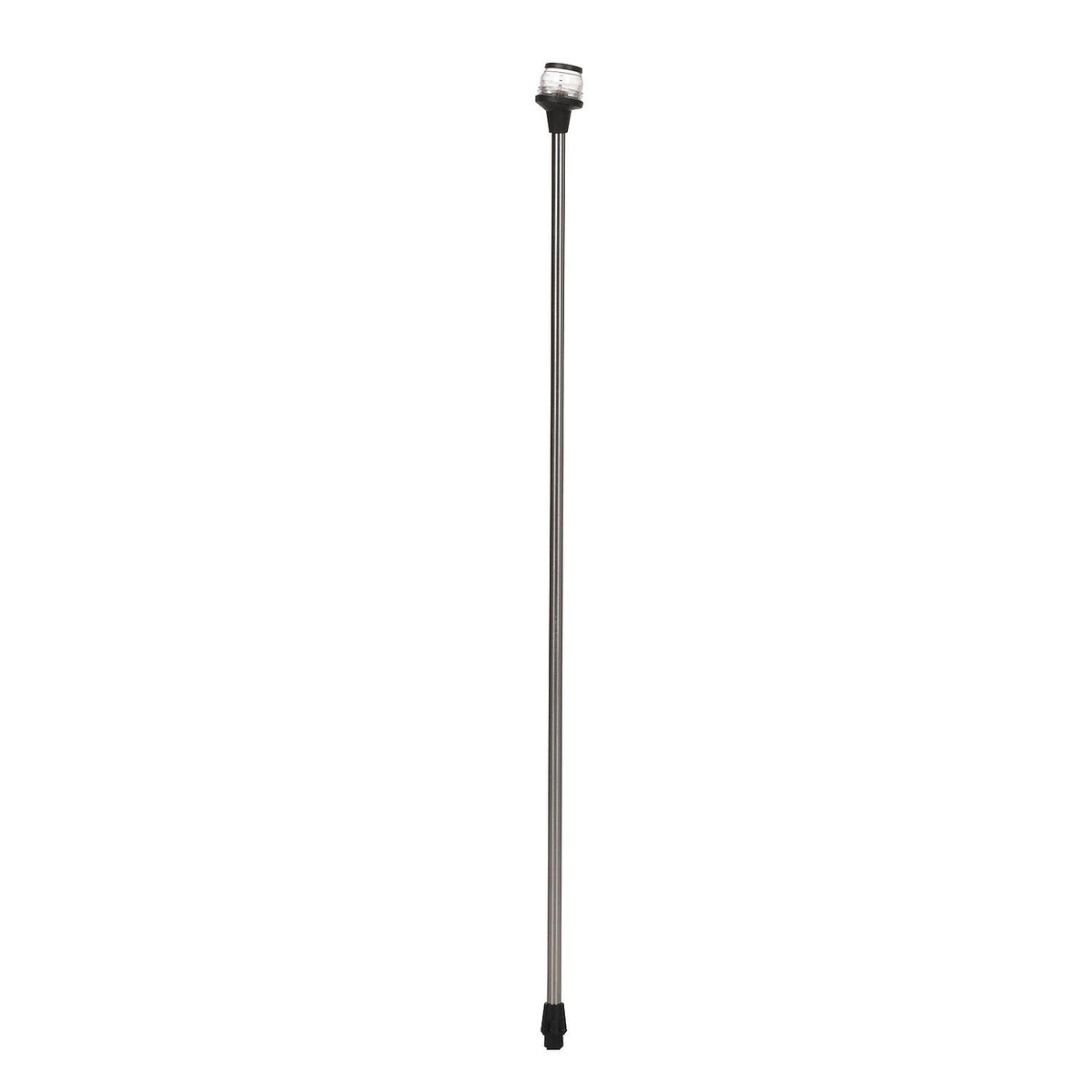 LED All-Round Light, Stainless Steel Tubing, 48in w/ Black Base