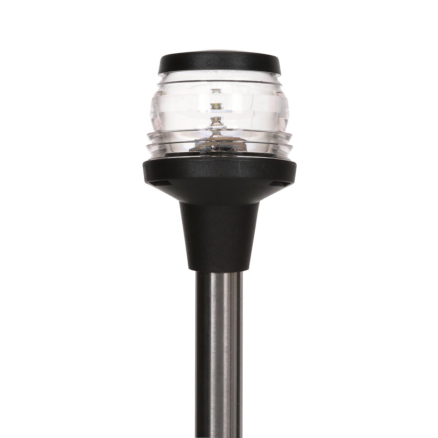 LED All-Round Light, Stainless Steel Tubing, 48in w/ Black Base