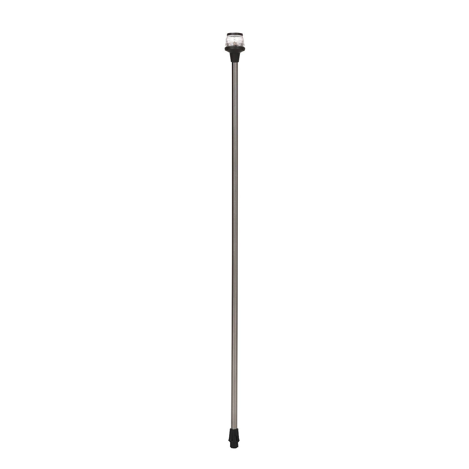 LED All-Round Light, Stainless Steel Tubing, 48in w/ Black Base
