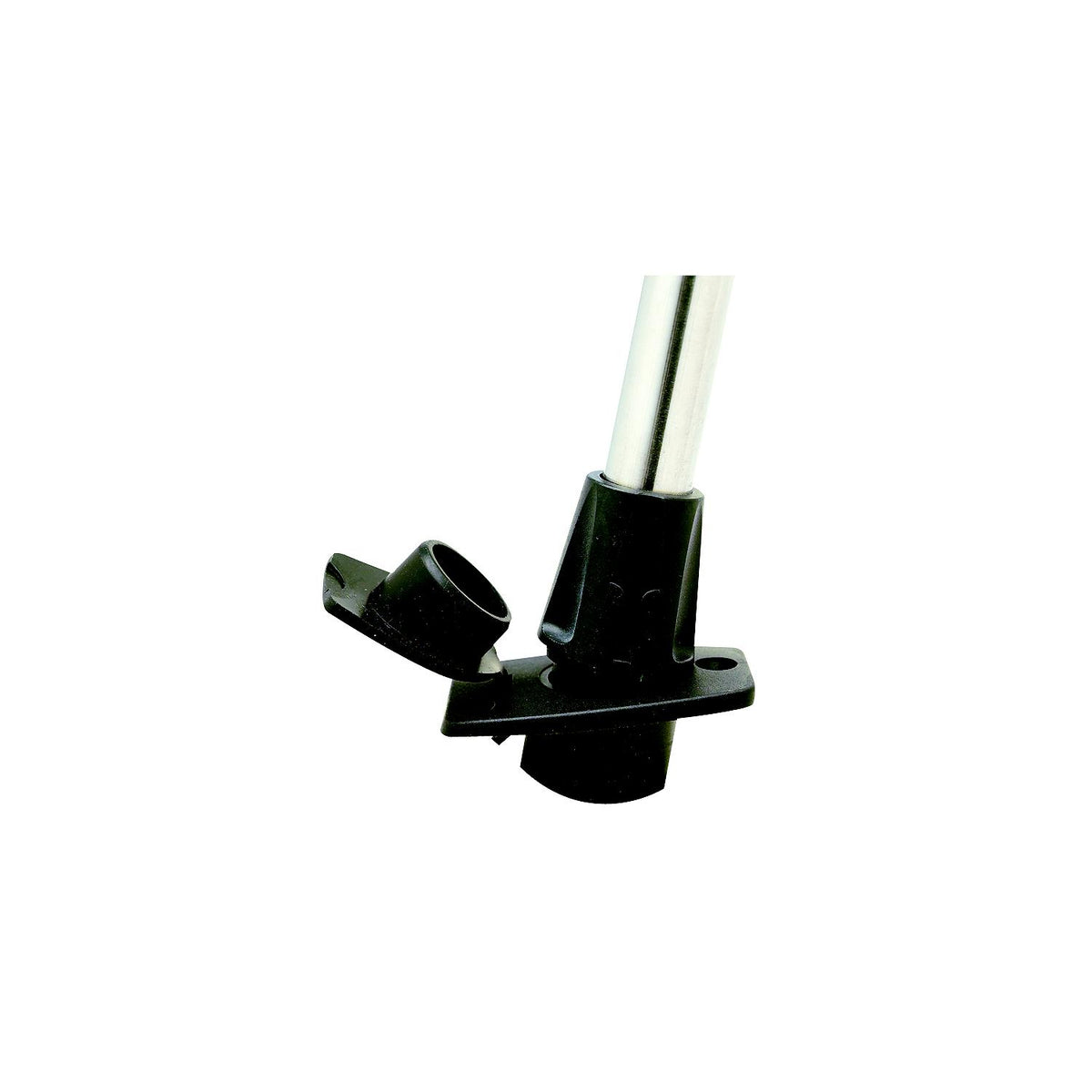 LED All-Round Light, Stainless Steel Tubing, 24in w/ Black Base
