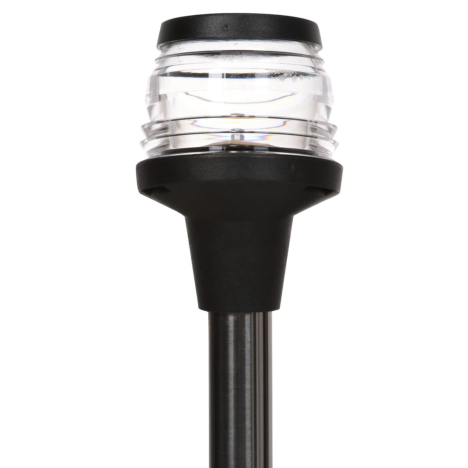 LED All-Round Light, Stainless Steel Tubing, 24in w/ Black Base