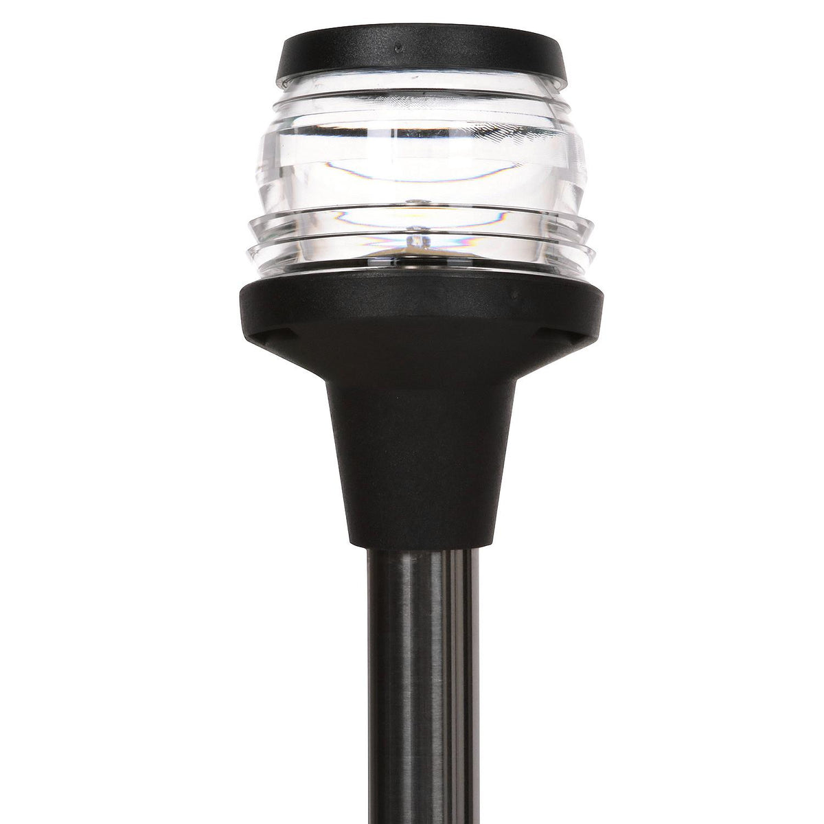 LED All-Round Light, Stainless Steel Tubing, 24in w/ Black Base