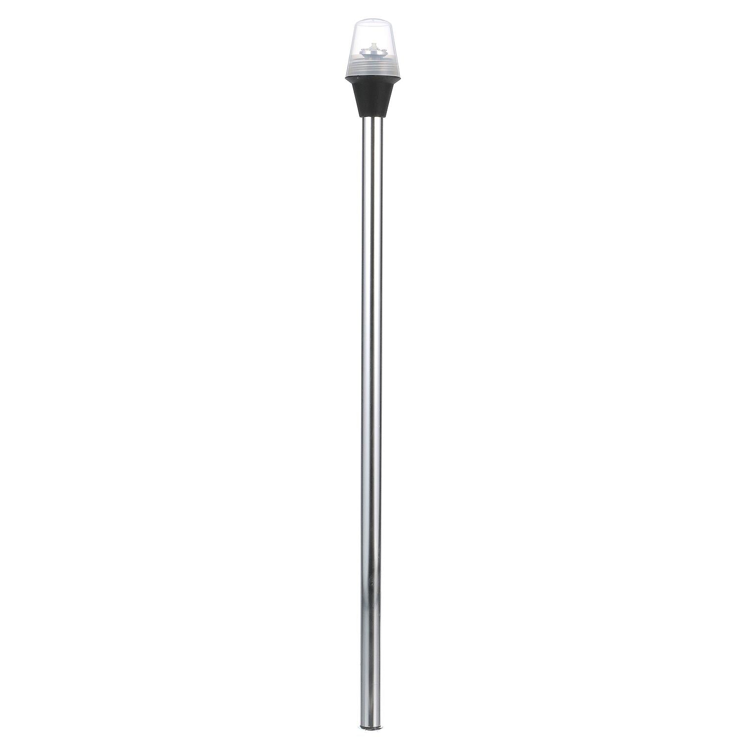 LED All-Round Light, Aluminum Tubing, 24in w/ Chrome Base