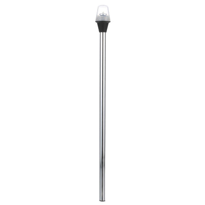 LED All-Round Light, Aluminum Tubing, 24in w/ Chrome Base