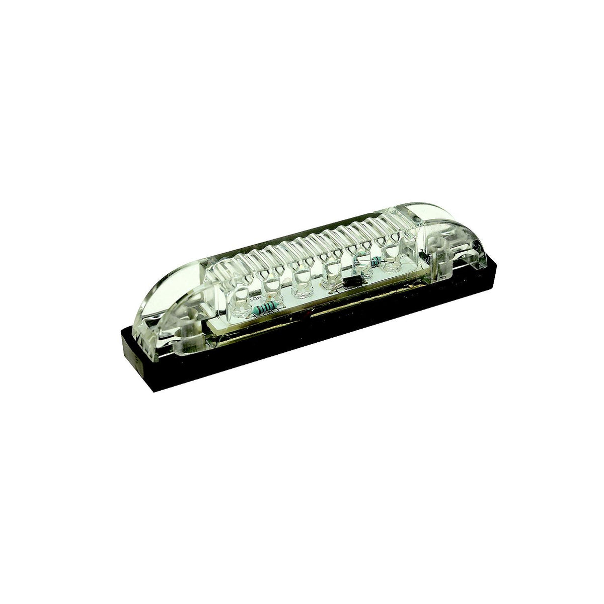 LED Underwater Light Strip, 12 Lumens, 4in x 1/2in, Blue