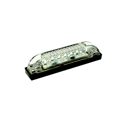 LED Underwater Light Strip, 12 Lumens, 4in x 1/2in, Red