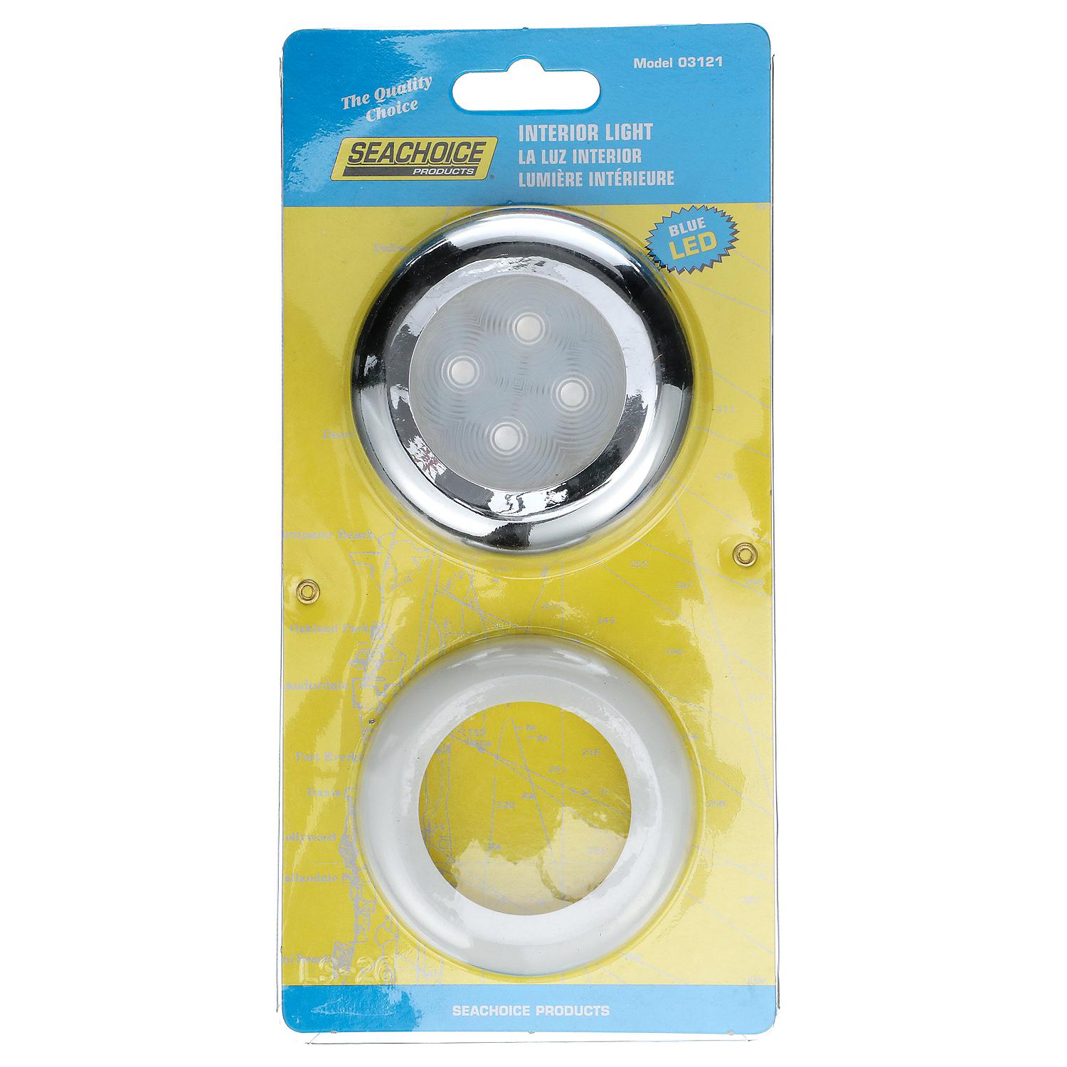 LED Courtesy Interior Light, 200 Lumens, Blue
