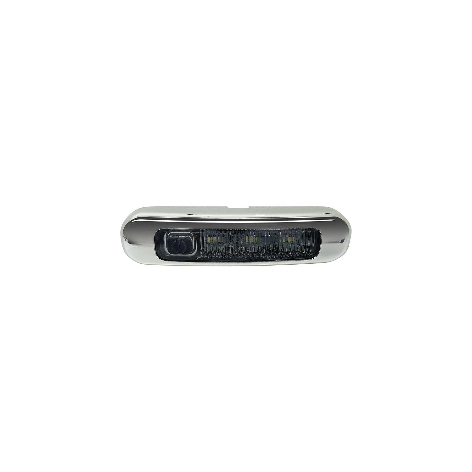 Stainless LED Surface Mount Area Light w/ On/Off Switch, White