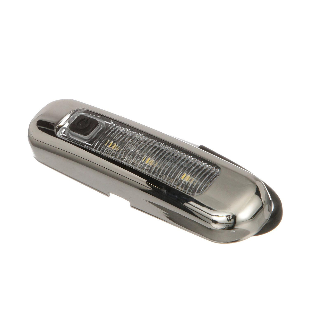 Stainless LED Surface Mount Area Light w/ On/Off Switch, White
