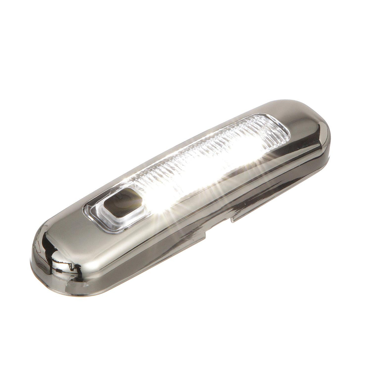 Stainless LED Surface Mount Area Light w/ On/Off Switch, White