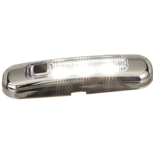 Stainless LED Surface Mount Area Light w/ On/Off Switch, White