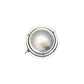 LED Surface-Mount Dome Light, Bright White, Stainless Steel Flange, 4 in. Dia