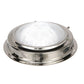 LED Surface-Mount Dome Light, Bright White, Stainless Steel Flange, 5 in. Dia