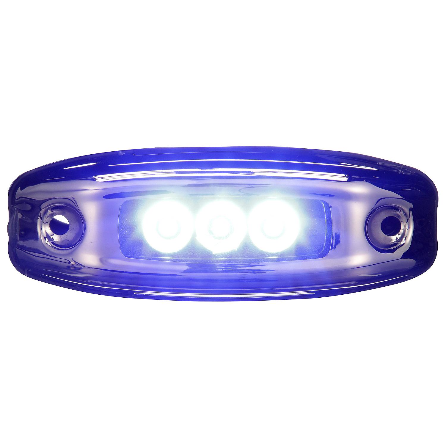 Water Dragon LED Underwater Light, 3 Blue LEDs, 1,500 Lumens
