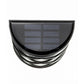 Solar Dock Light,Round LED, 4in x 4-3/8 in x 2in