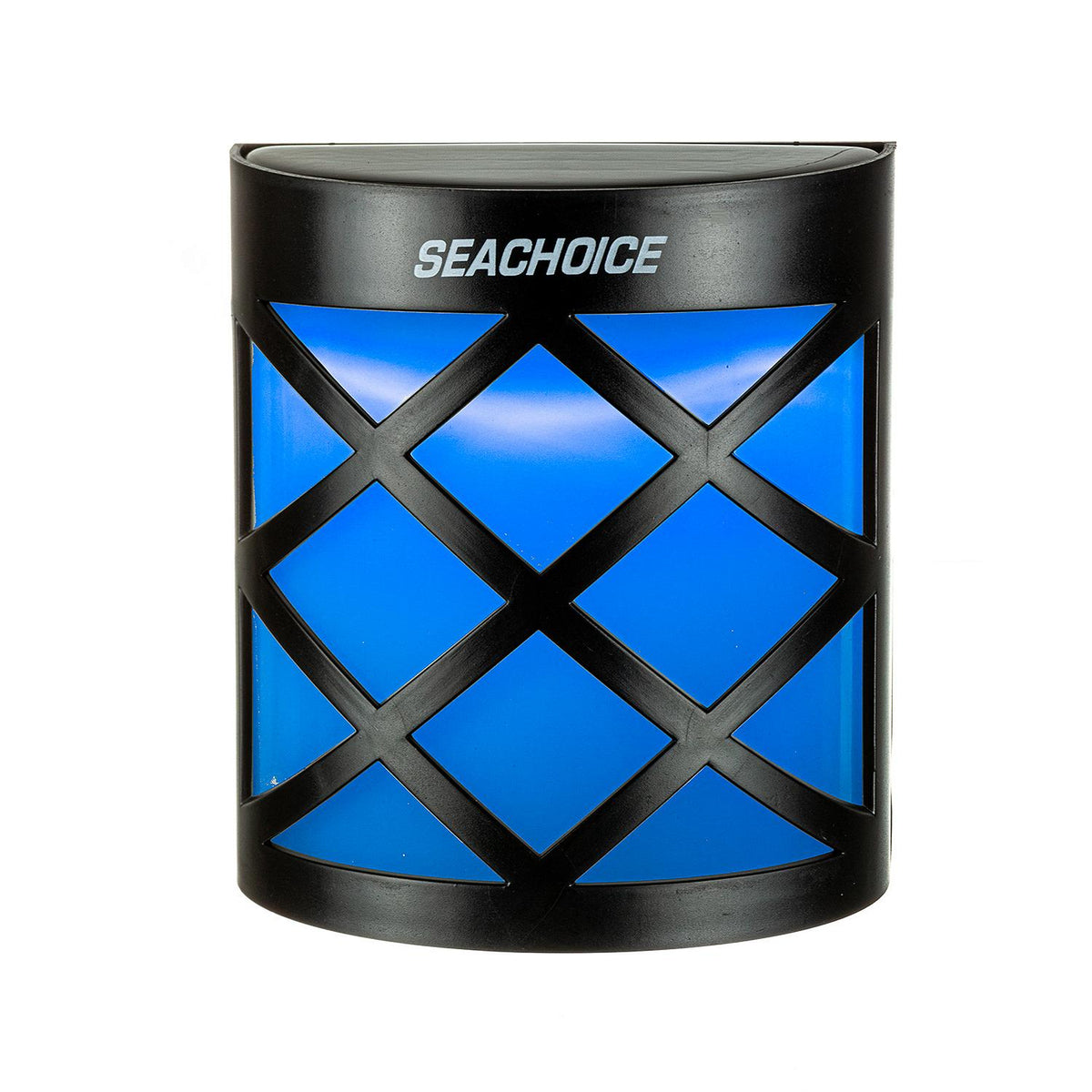 Solar Dock Light,Round LED, 4in x 4-3/8 in x 2in