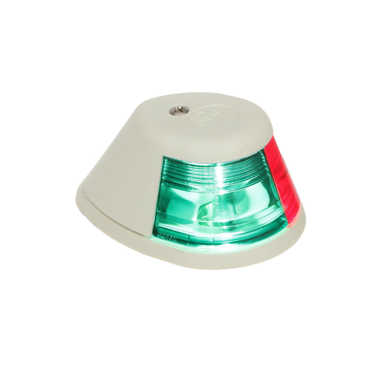 Bi-Color Bow Light, Horizontal Mount, White Housing